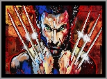 Hugh Jackman, Grafika, Film, Logan, Aktor, X-Men Geneza Wolverine, Postać