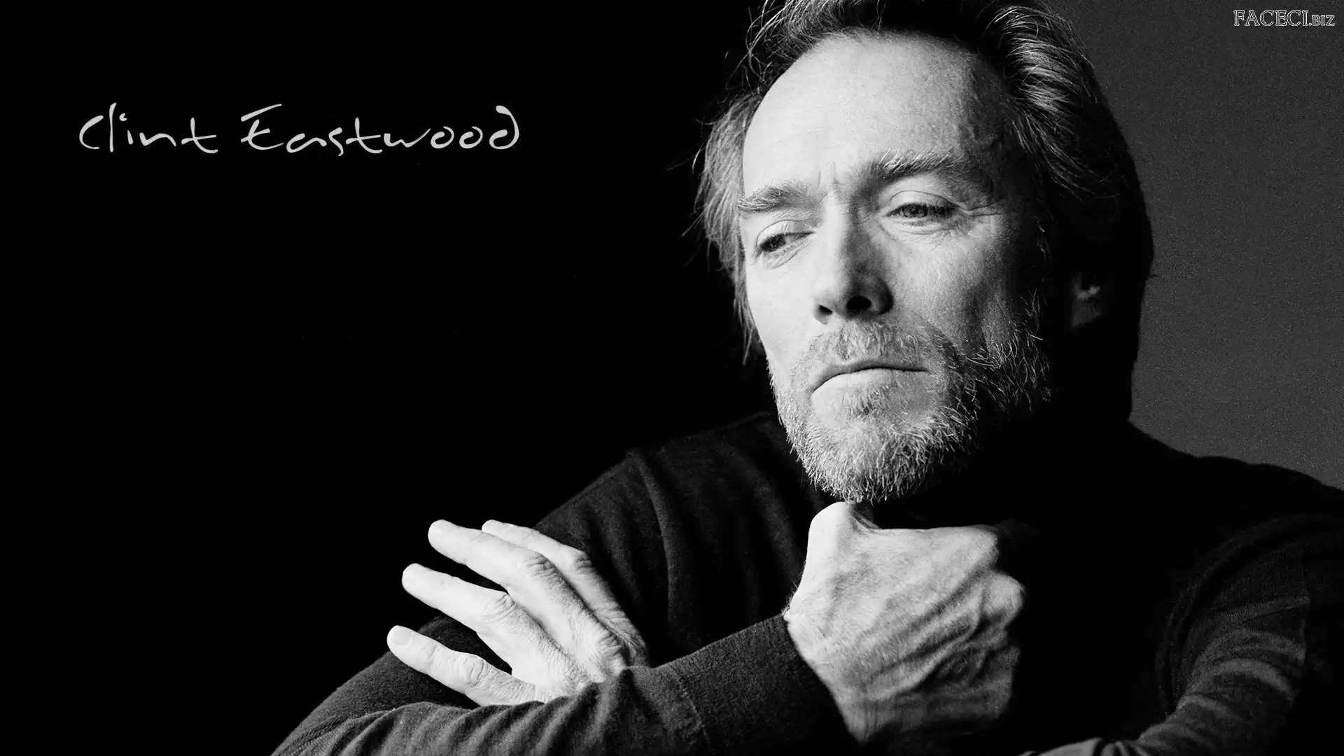 Zarost, Clint Eastwood, Aktor